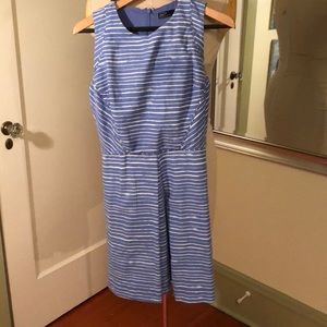 Gap dress.  Blue stripes.